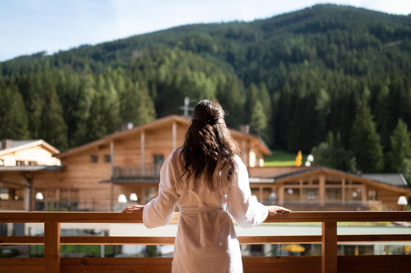 Alpine Nature Hotel Stoll Planca di Sopra Exterior foto