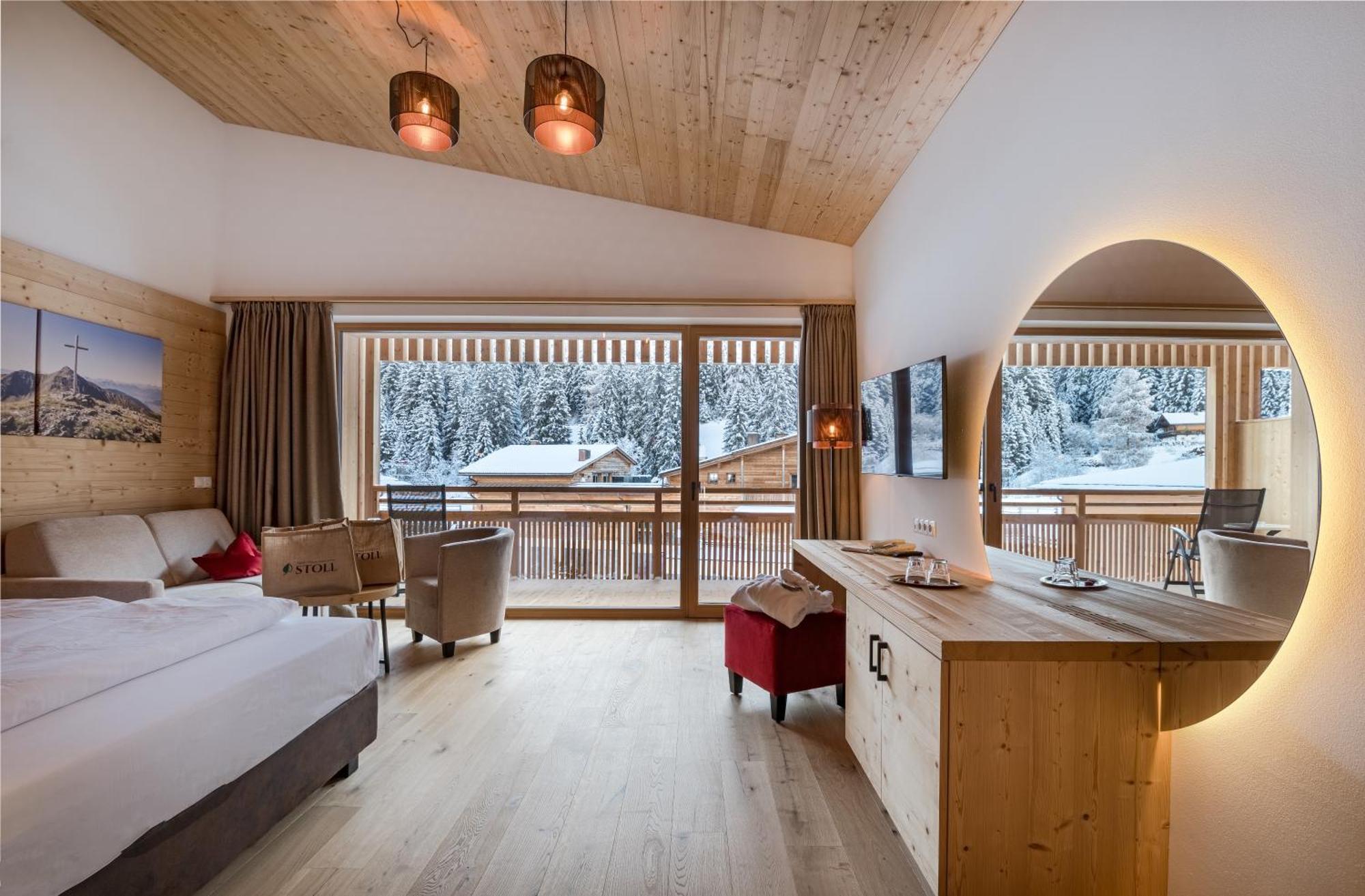 Alpine Nature Hotel Stoll Planca di Sopra Exterior foto